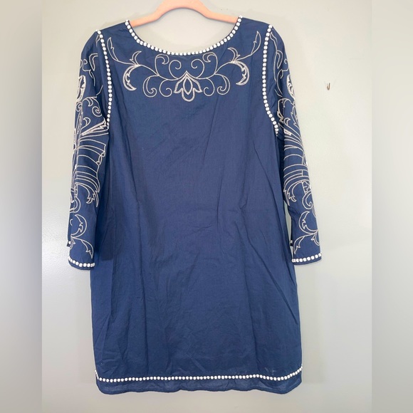 Sundance Palace NWOT Beaded and Embroidered Tassle Coverup Tunic size M - Picture 8 of 9